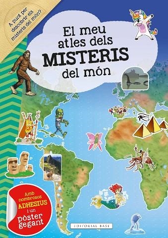 EL MEU ATLES DELS MISTERIS DEL MÓN AMB ADHESIUS | 9788419007773 | MARBEHANT, CÉCILE / REGALADO, GUSTAVO