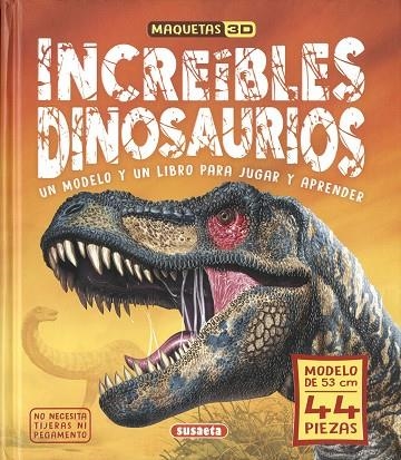 INCREÍBLES DINOSAURIOS (MODELO DE 53 CM DE 44 PIEZAS) | 9788467793789