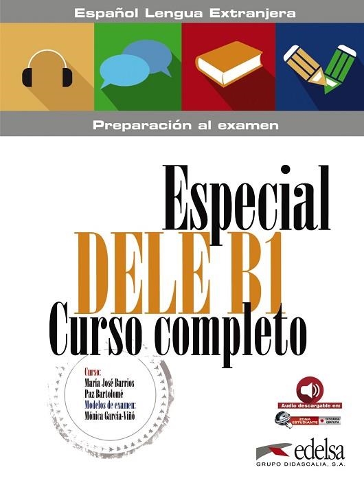 ESPECIAL DELE B1. CURSO COMPLETO | 9788490816868 | GARCÍA-VIÑÓ SÁNCHEZ, MÓNICA MARÍA