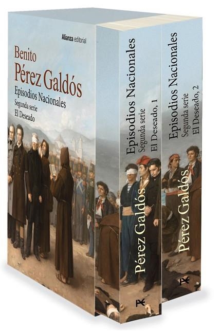 EPISODIOS NACIONALES. SEGUNDA SERIE: EL DESEADO 1 Y 2 [ESTUCHE] | 9788411486255 | PÉREZ GALDÓS, BENITO