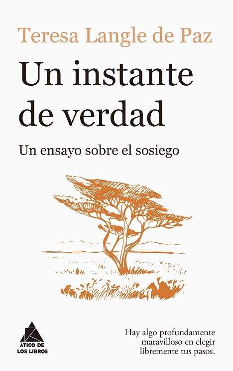 UN INSTANTE DE VERDAD UN ENSAYO SOBRE EL SOSIEGO | 9788419703446 | LANGLE DE PAZ, TERESA