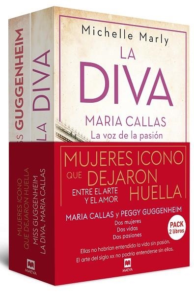 PACK MUJERES ICONO MARIA CALLAS Y PEGGY GUGGENHEIM | 9788419638915 | MARLY, MICHELLE / HAYDEN, LEAH