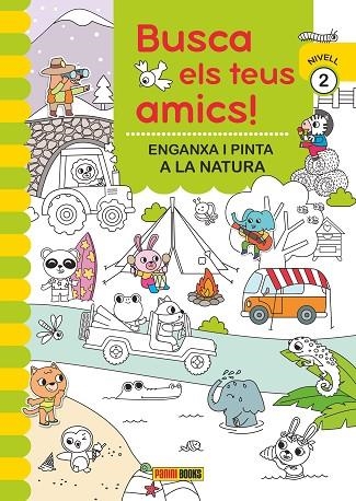 BUSCA ELS TEUS AMICS! ENGANXA I PINTA A LA NATURA NIVELL 2 | 9788410511323