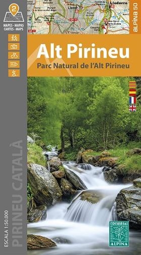 ALT PIRINEU (2 MAPES) 1:50.000 PARC NATURAL DE L,ALT PIRINEU | 9788470111181