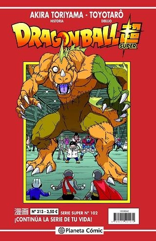 DRAGON BALL SUPER SERIE ROJA Nº 313 | 9788411401388 | TORIYAMA, AKIRA