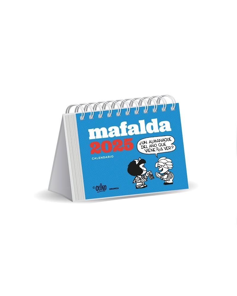 CALENDARIO 2025 MAFALDA. ESCRITORIO TURQUESA | 9786316544384 | QUINO