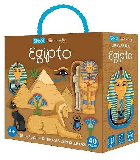 EGIPTO (LIBRO + PUZLE + 10 FIGURAS) | 9788419935137