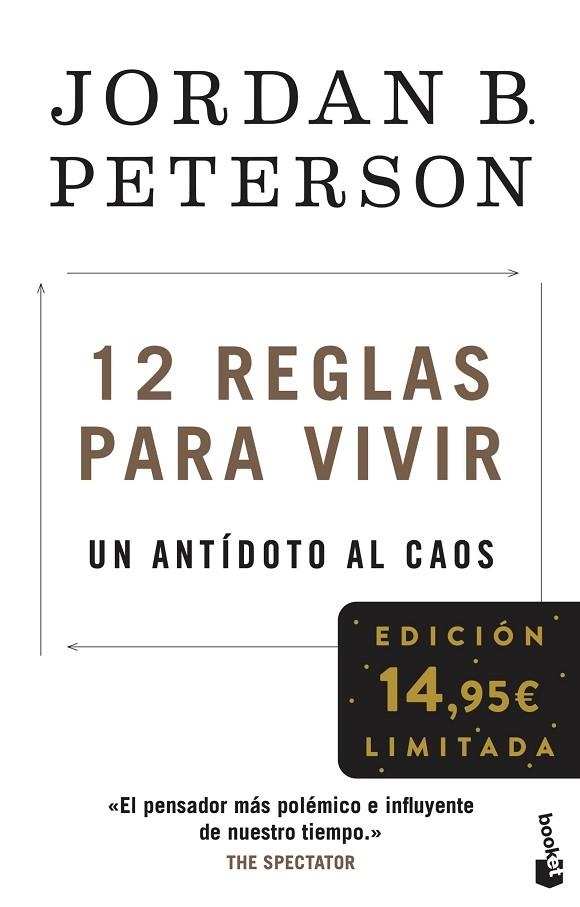 12 REGLAS PARA VIVIR. UN ANTÍDOTO AL CAOS | 9788408293811 | PETERSON, JORDAN B.