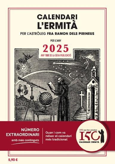 CALENDARI L'ERMITÀ 2025 | 9788412798524 | FRA RAMON DELS PIRINEUS