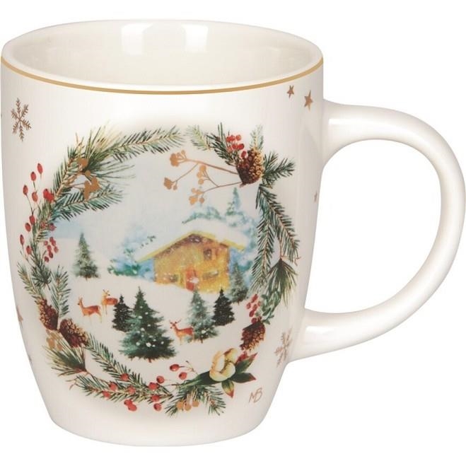 TAZA NAVIDAD PAJAROS | 4029753221506