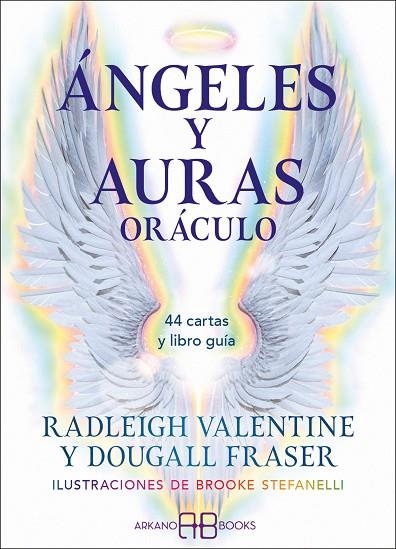 ÁNGELES Y AURAS. ORÁCULO 44 CARTAS Y LIBRO GUÍA | 9788419510174 | VALENTINE, RADLEIGH/FRASER, DOUGALL