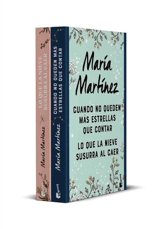 PACK CUANDO NO QUEDEN MÁS ESTRELLAS QUE CONTAR + LO QUE LA NIEVE SUSURRA AL CAER | 9788408295822 | MARTÍNEZ, MARÍA