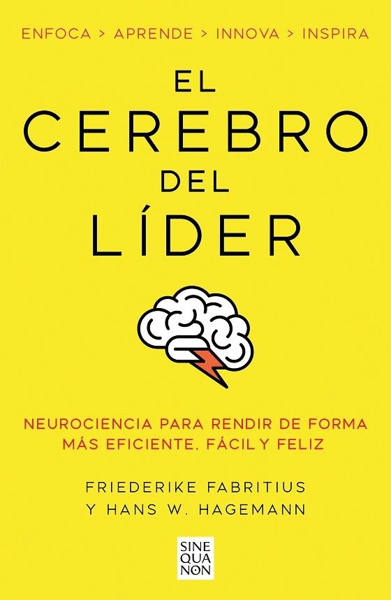 EL CEREBRO DEL LÍDER. NEUROCIENCIA PARA RENDIR DE FORMA MÁS EFICIENTE, FÁCIL Y FELIZ | 9788466680608 | FABRITIUS, FRIEDERIKE/HAGEMANN, HANS W.