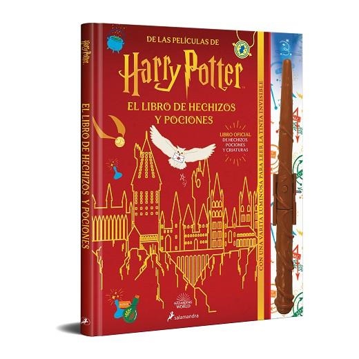 EL LIBRO DE HECHIZOS Y POCIONES HARRY POTTER (CON UNA VARITA LUMINOSA PARA LEER LA TINTA INVISIBLE) | 9788419868084 | ROWLING, J.K.