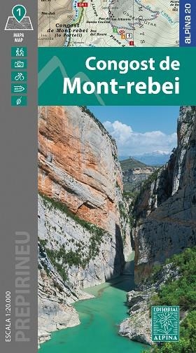 CONGOST DE MONT-REBEI  MAPA | 9788470111440