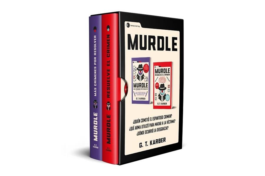 ESTUCHE MURDLE INCLUYE: MURDLE: RESUELVE EL CRIMEN + MURDLE: MÁS CRÍMENES POR RESOLVER + LIBRET | 9788410293243 | KARBER, G. T.