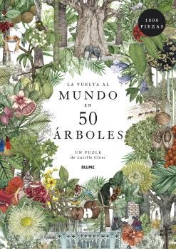 LA VUELTA AL MUNDO EN 50 ÁRBOLES (PUZLE 1000 PIEZAS) | 9788419094193 | DRORI, JONATHAN / CLERC, LUCILLE