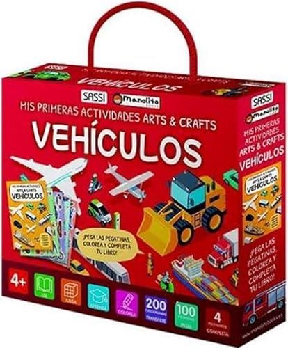 VEHICULOS MIS PRIMERAS ACTIVIDADES ARTS & CRAFTS | 9788419935397 | M.GAULE, G. MENEGUZZO, E.TOME