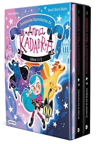 ESTUCHE ANNA KADABRA AVENTURAS LEGENDARIAS 1 Y 2 | 9788408295518 | MAÑAS, PEDRO / SIERRA LISTÓN, DAVID