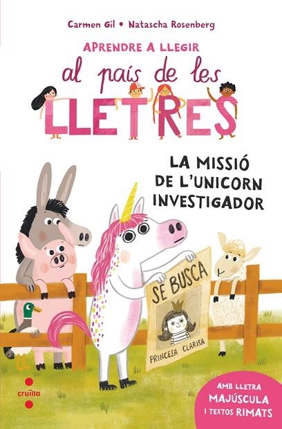 APRENDRE A LLEGIR AL PAIS DE LES LLETRES 5. LA MISSIÓ DE L'UNICORN INVESTIGADOR (MAJUSCULA I TEXTOS RIMATS) | 9788466158589 | GIL MARTÍNEZ, CARMEN