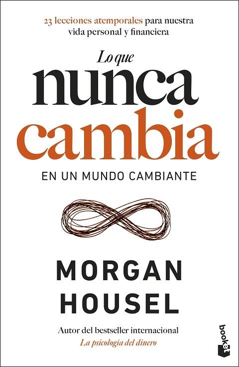 LO QUE NUNCA CAMBIA EN UN MUNDO CAMBIANTE. 23 LECCIONES ATEMPORALES PARA NUESTRA VIDA PERSONAL Y FINANCIERA | 9788408298687 | HOUSEL, MORGAN