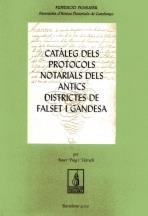 CATALEG DELS PROTOCOLS NOTARIALS DELS ANTICS DISTRICTES DE FALSET I GANDESA | 9788479357122 | PUIG I TARRECH, ROSER