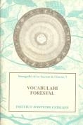 VOCABULARI FORESTAL | 9788472834217 | INSTITUT ESTUDIS CATALANS