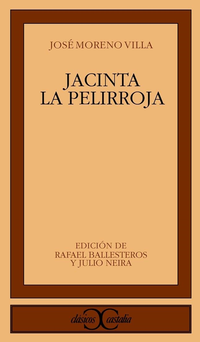 JACINTA LA PELIRROJA | 9788470398674 | MORENO VILLA,JOSE