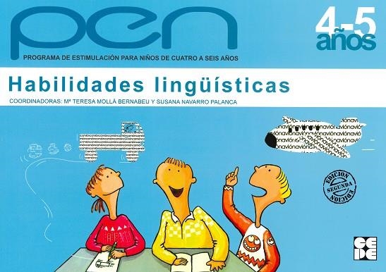 HABILIDADES LINGUISTICAS. NIVEL 4-5 AÑOS: PROGRAMA DE ESTIMULACION PARA NIÑOS DE CUATRO A SEIS AÑOS | 9788478693788 | MOLLA BERNABEU,MARIA TERESA NAVARRO PALANCA,SUSANA