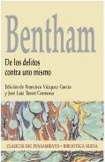 DE LOS DELITOS CONTRA UNO MISMO | 9788497420389 | BENTHAM,JEREMY