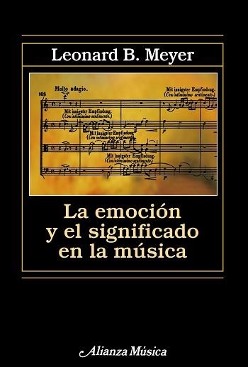 EMOCION Y SIGNIFICADO EN LA MUSICA | 9788420671475 | MEYER,LEONARD B.