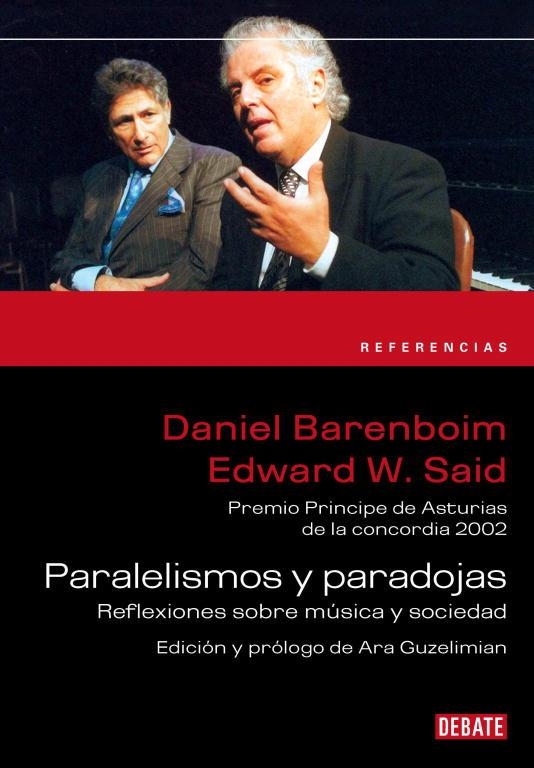 PARALELISMOS Y PARADOJAS REFLEXIONES SOBRE MUSICA Y SOCIEDAD | 9788483069622 | SAID,EDWARD W. BARENBOIM,DANIEL