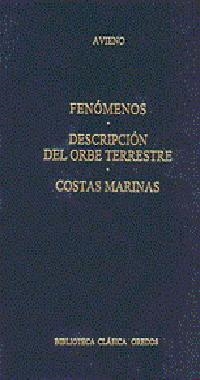 FENOMENOS.DESCRIPCION DEL ORBE TERRESTRE.COSTAS MARINAS | 9788424923143 | AVIENO