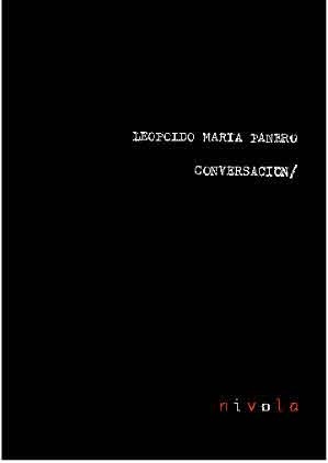 CONVERSACION | 9788495599551 | PANERO,LEOPOLDO MARIA