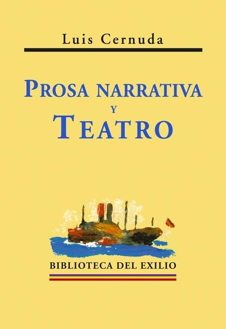 PROSA NARRATIVA Y TEATRO | 9788484720713 | CERNUDA,LUIS