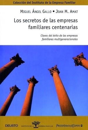 SECRETOS DE LAS EMPRESAS FAMILIARES CENTENARIAS | 9788423421244 | GALLO,MIGUEL A. AMAT,JOAN M.